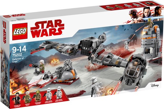 LEGO Star Wars Verdediging van Crait - 75202