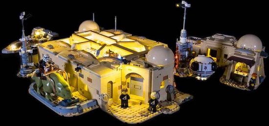 Light My Bricks - Geschikt voor LEGO Star Wars Mos Eisley Cantina 75290 Verlichtings Set