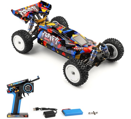 Bestuurbare auto - RC auto - Afstandsbestuurbare auto - Raceauto afstandsbestuurbaar - Auto met afstandsbediening - RC driftcar - Voor alle terreinen - Buiten - Voor jongens & volwassenen - Afstandsbediening met geïntegreerde telefoonhouder