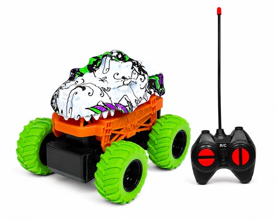 BEAST - Mini RC Bestuurbare Auto - Oplaadbaar + USB - Dinosaurus Voertuig