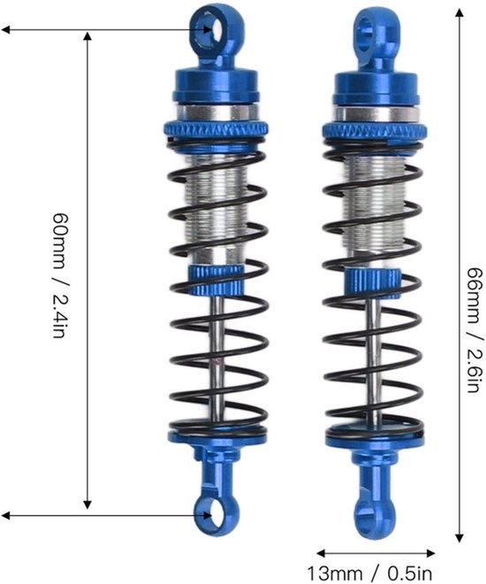 Vt products - Schokdempers - Aluminium Schokdemper - Duurzaam en