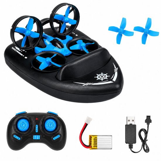 Afstandsbestuurbare Hoovercraft Helicopter - Drone Boot