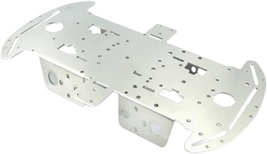 Robot Auto Chassis - RC Platform - Robotica Projecten - 4WD Aandrijving - 27 x 17 x 5 cm