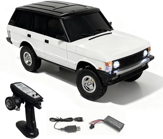 RC Rock Crawler - Afstandsbestuurbare Auto - Buitenspelen - Borstelloze Motor - 1:18 Schaal - Zwart
