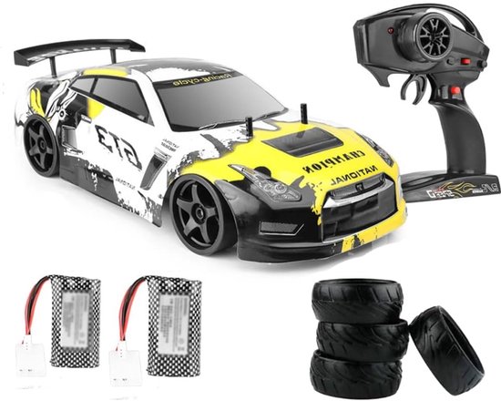 RC Raceauto - Afstandsauto Drift - Hoge Snelheid Racen - 70 KM/H Snelheid - Schaal 1:10 - C