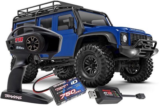 Schaalmodel 1/18 4WD Grondverkenner Land Rover Defender Crawler - Klaar voor Gebruik