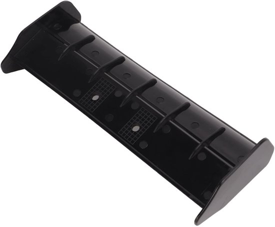 Vlemico - RC Staart Vleugel - Lichtgewicht RC Truck Accessoire - Zwart - Hoogwaardige kunststof - Geschikt voor ZD Racing 10 10421 S 9102 - 1/1...