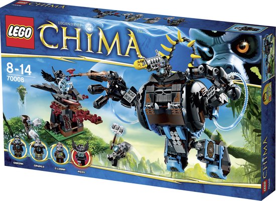 LEGO Chima Gorzans Gorilla Striker -70008