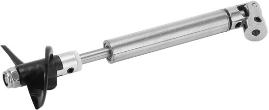 Dailygoods - Roestvrij Stalen Aandrijfas met Hogesnelheidslager voor RC Boot (4 mm)