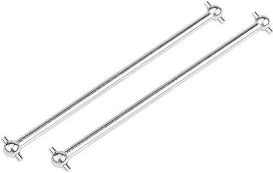 Allecto - RC Aandrijfassen - 2pcs Aluminium 101mm - Upgrade Accessoires - Voor 1/10 RC Auto's - Verbeter prestaties - Duurzaam en lichtgewicht - Ge...