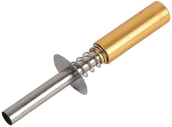 Allecto - RC Auto Ontsteker - Gloeibougie Startmotor - Aluminium - Goud - Geschikt voor 1/10 RC Auto - Ontsteker voor RC voertuigen