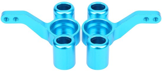 SPHProducts - Aluminium Stub Axle - Set van 2 - Blauw - Voor HSP 1/10 RC Auto - Verbeterde Prestaties - Duurzaam Materiaal - Blauw