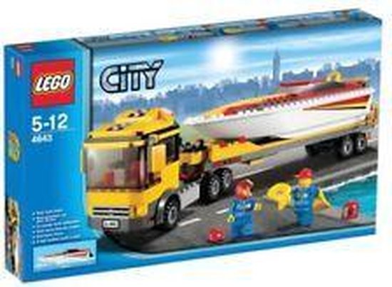 LEGO City Powerboot Transporter 4643