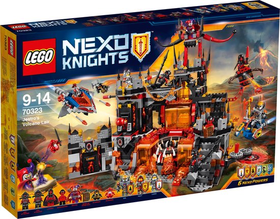 LEGO NEXO KNIGHTS Jestro's Vulkaanbasis - 70323