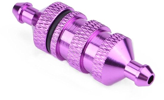 JHUBERS- Accessoires Hoogwaardige Aluminiumlegering - Brandstoffilter - Nitrooliefilter - Eenvoudig te Installeren - Compatibel met Automodellen - Lange Levensduur