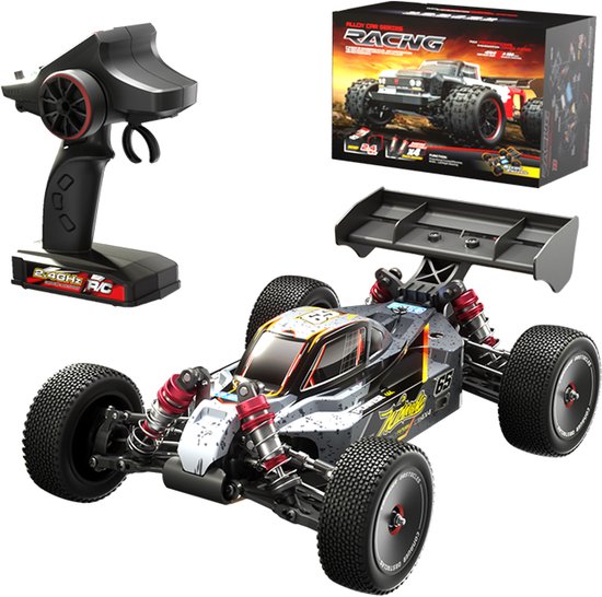 Bextunio RC Buggy 4WD – Brushless Motor – Offroad Race Auto – Metalen Chassis – 2.4GHz – Oplaadbaar