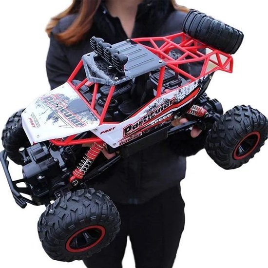 ECTEATOY® Bestuurbare Auto 1:12 - RC Auto Off-Road - Legering - Vierwielaandrijving die klimt - 37x23x20cm - Speelgoed Cadeau voor Kinderen 4+ Jaar