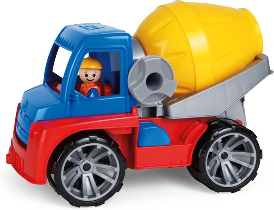 04413 04413-Truxx betonmixer, speelvoertuig ca. 29 cm, mengvoertuig met speelfiguur, bouwvoertuig voor kinderen vanaf 2 jaar
