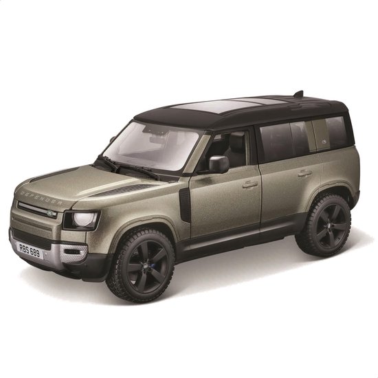 - Land Rover Defender 110 (2022) Schaal 1:24, Diecast Replica met Openende Deuren, Willekeurig Assortiment, Officiële Land Rover Licentie