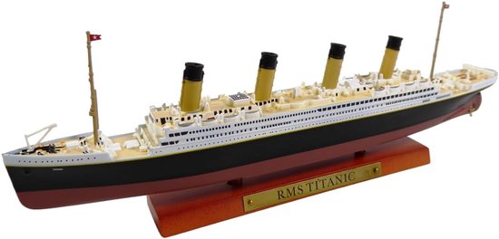 - Miniatuurreplica om te verzamelen van de beroemde transatlantische voering RMS TITANIC - schaal 1/1250 of 21,5 cm