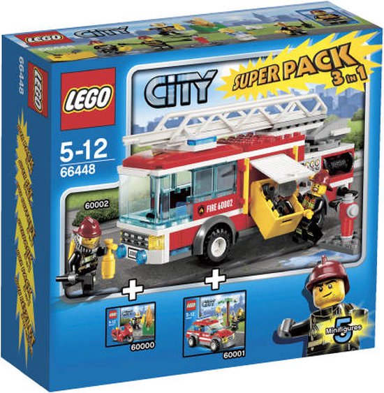 LEGO City super pack 3 in 1 - 66448