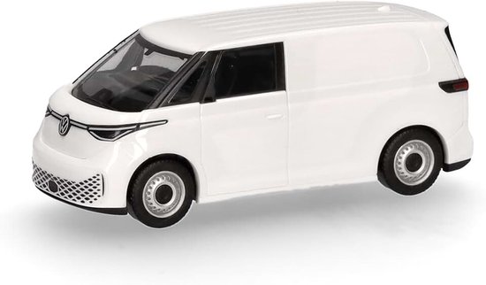 Modelauto VW ID. Buzz Cargo, Candy White, miniatuur schaal 1:87, verzamelstuk, Made in Germany, model van kunststof