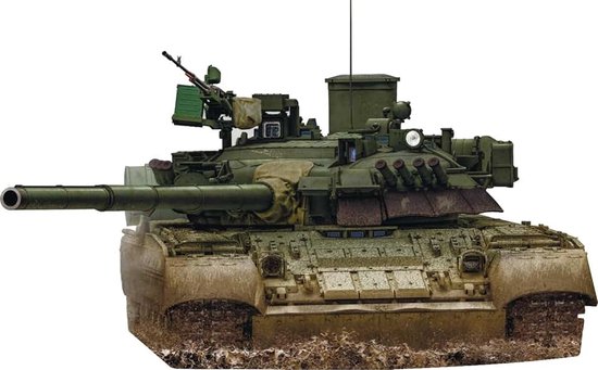 Field Model 5105 Russische Main Battle Tank T-80U schaal 1:35 modelbouw plastic bouwpakket