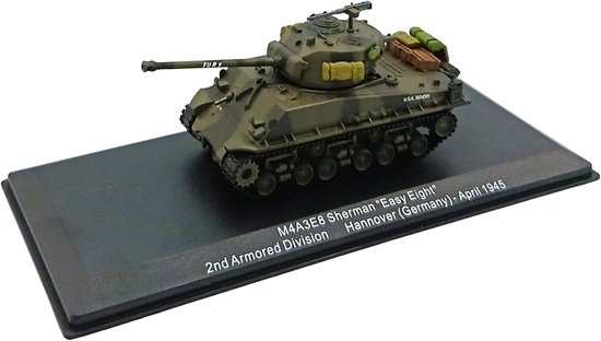 10 Gevechtstank M4A3E8 Sherman Easy Acht US Army WW2 Duitsland 1945 - Schaal 1/72 - CM004