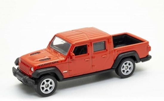 10 - Miniatuurauto, compatibel met Jeep Gladiator 2020, schaal 1:64, 7,5 cm (3 inch), Welly SUP107