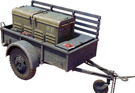 - Modelaanhanger K-52 Trailer W/power Unit Pe-95 |miniart|35426| 1:35 modelbouw promo tank
