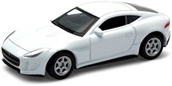 10 Miniatuurauto, compatibel met Jaguar F-Type Coupé, schaal 1:64, 7,5 cm (3 inch), Welly SUP71