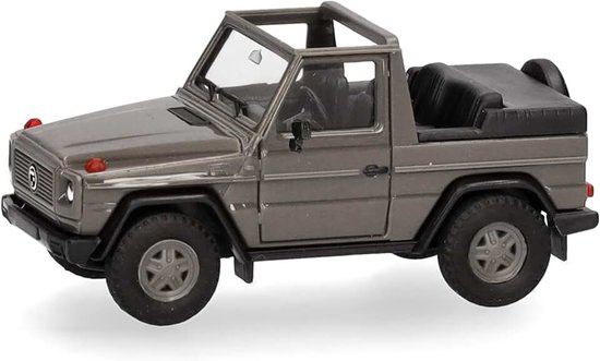 Herpa Puch 700863 modelauto G-klasse, open Oostenrijks leger, miniatuur op schaal 1:87, verzamelstuk, Made in Germany, model van kunststof