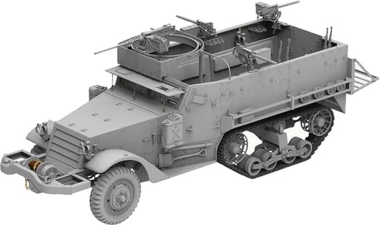 1/16 USA M3/M3A1 2-in-1 kunststof halve vrachtwagen model TKOAHHQ-010 (tank)
