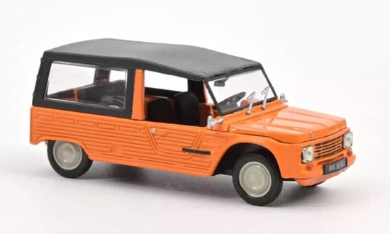 - Modelauto compatibel met Citroën Méhari 1978 Kirghiz Orange schaal 1:43 Norev - 019614