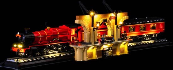 Light My Bricks - Verlichtingsset geschikt voor LEGO Hogwarts Express 76405 - Verzameleditie