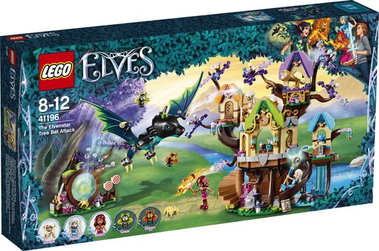 LEGO Elves Vleermuisaanval bij de Elvenstar Boom - 41196