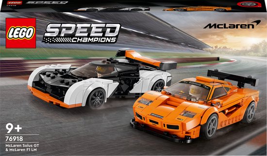 LEGO Speed Champions McLaren Solus GT & McLaren F1 LM Set - 76918