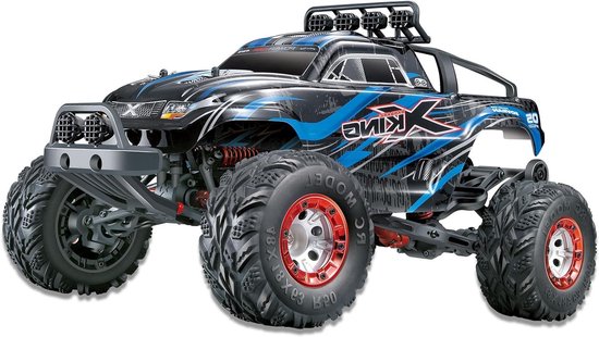 Monstertruck RC Auto - Afstandsbediening Truck - Off-road rijden - Borstelloze motor - 406 mm lengte - Zwart