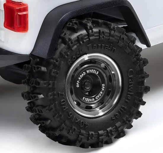 SolidKeus - 0,7 Inch RC Banden en Wielen Set voor SCX30