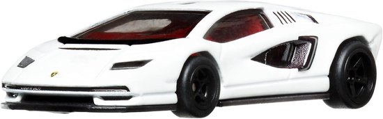 Wheels De cast model Lamborgini Countach LPI 800-4 spectaculaire schaal 1:64 7 cm Premium Real Riders