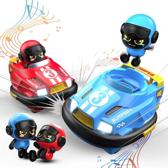 AWR Bestuurbare Botsauto's - Bumper Cars RC voor kinderen en volwassenen 2