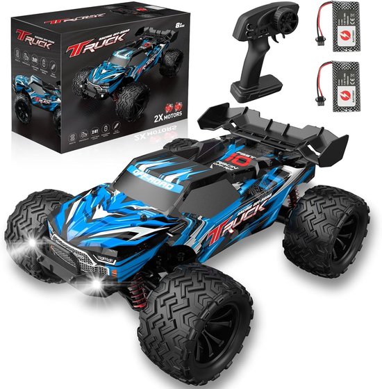 Rc drift car - Zwart - 1:16 - 4WD Elektrische Monstertruck - Voor Jongens en Volwassenen
