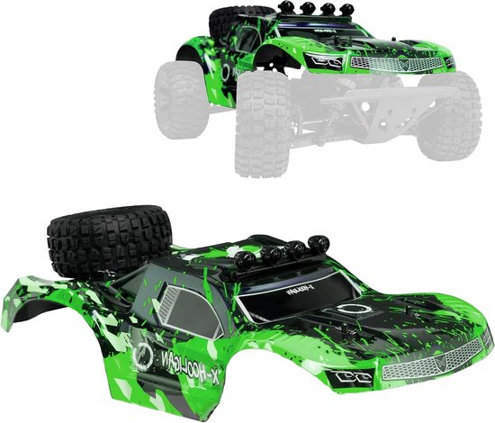 RC Auto Carrosserie - Vervangende Shell - Personaliseren Voertuig - Snelle Make-over - 42 centimeter - Rood