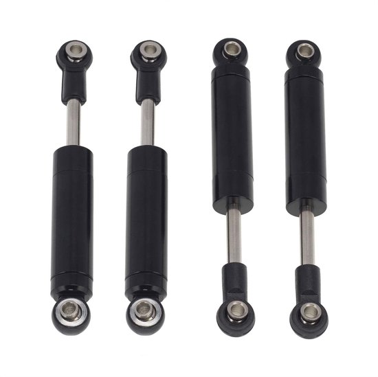 SolidKeus - Schokdemper met Veer voor 1/10 RC Crawler Auto's (70mm, 4 Stuks)