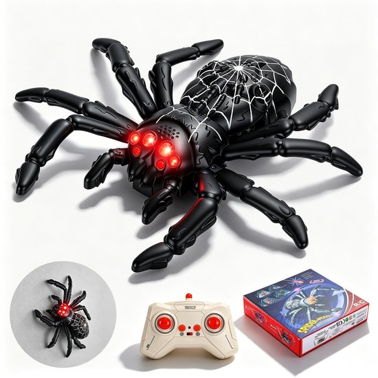 SolidKeus - RC Krab Spider Auto met Wandklimfunctie en 360° Rotatie