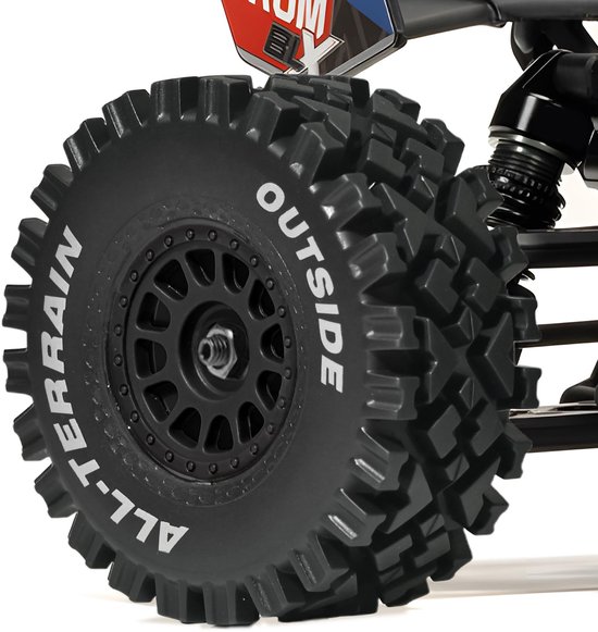SolidKeus - Pre-geplakte 1/14 RC Banden en Wielen Set voor Micro Trucks