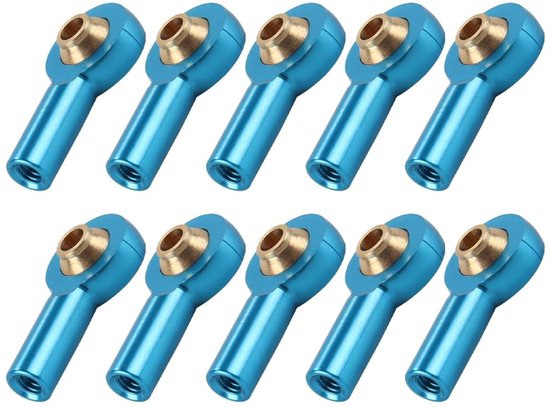 SolidKeus - 10 Stuks RC M2 Metaal Balverbindingen voor Modelbouw