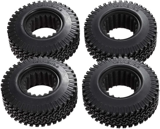 SolidKeus - 1.9 Inch Rubber Banden voor 1:10 RC Rock Crawler Auto