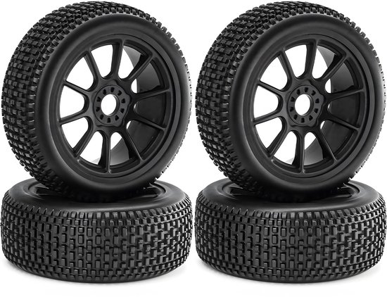 SolidKeus - 1/8 Schaal Off-Road RC Buggy Band met Foam Inserts