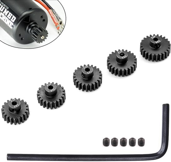 SolidKeus - 32P Tandwielset 20D tot 24D voor RC Auto's
